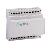 Seitron TFEINF интерфейс для управления 4-мя термостатами. Монтаж на DIN-рейке
